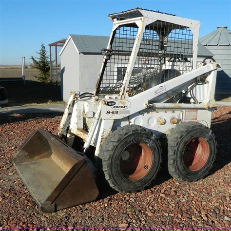 bobcat melroe m610 skid steer|bobcat 610 review.